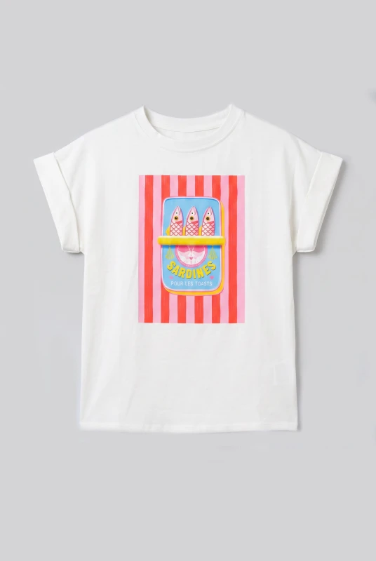 T-Shirt Cotton Sardines 