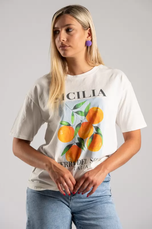 T-shirt Cotton Sicilia