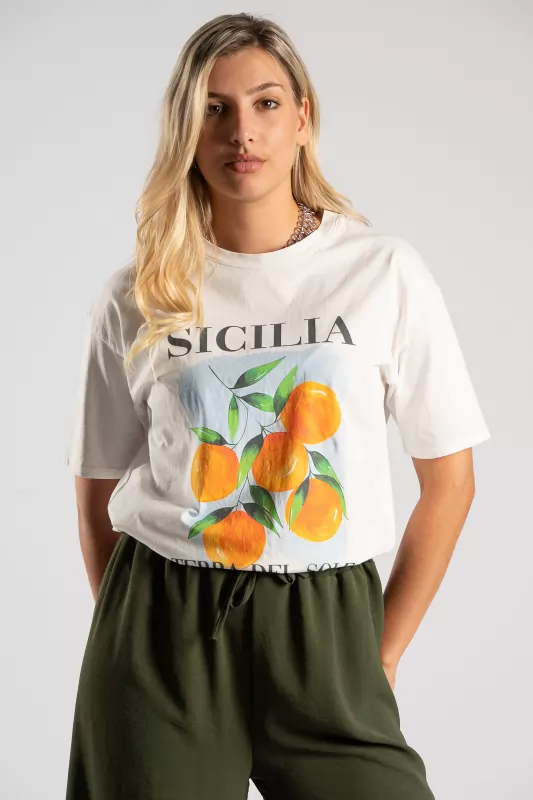 T-shirt Cotton Sicilia