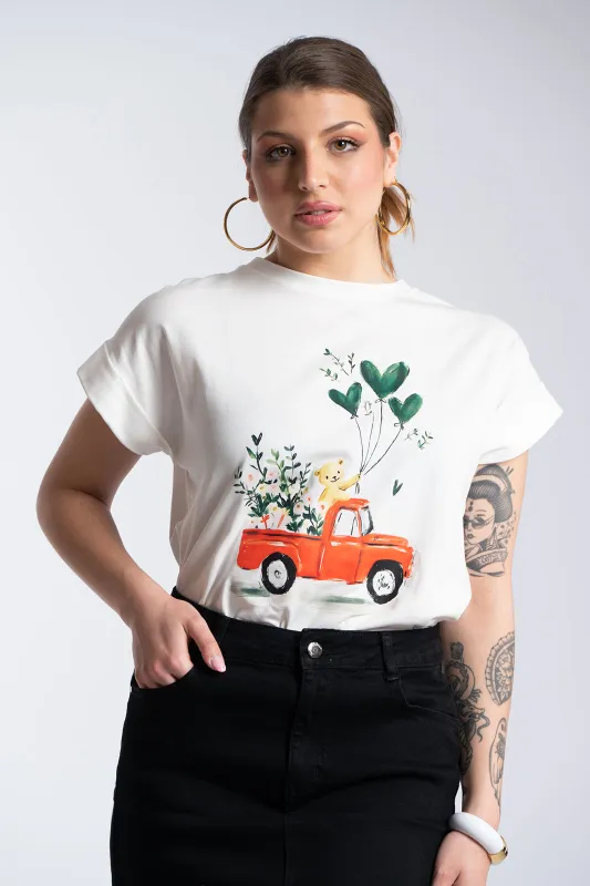 Τ-shirt Βαμβακερό Teddy bear