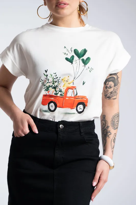 Τ-shirt Βαμβακερό Teddy bear