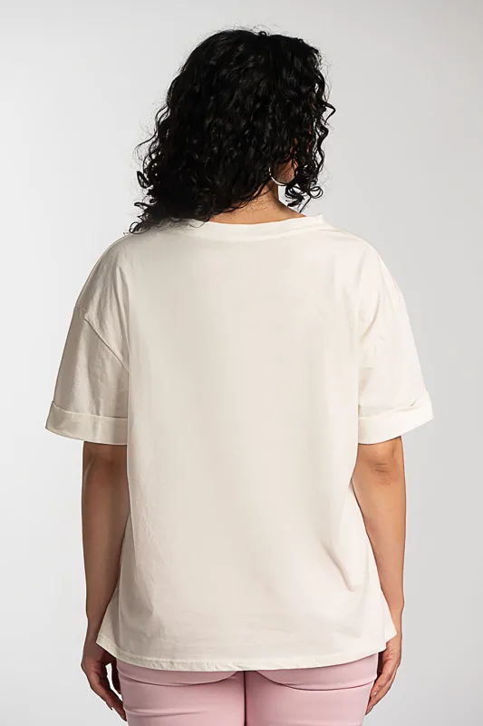 T-shirt Βαμβακερό Woman Lipstick