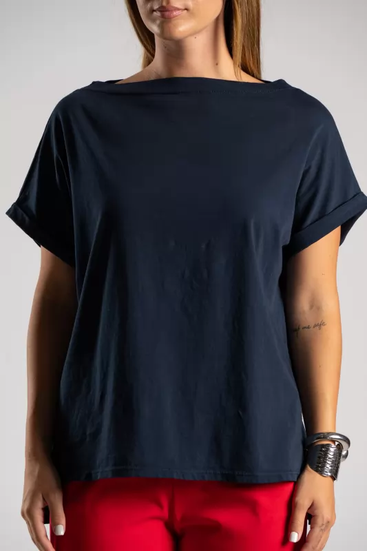 T-shirt Χαμόγελο Μονόχρωμο