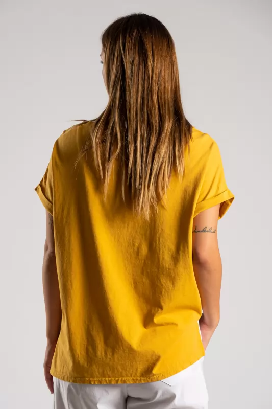 T-shirt Χαμόγελο Μονόχρωμο
