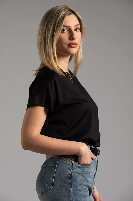 T-shirt Gold Buttons