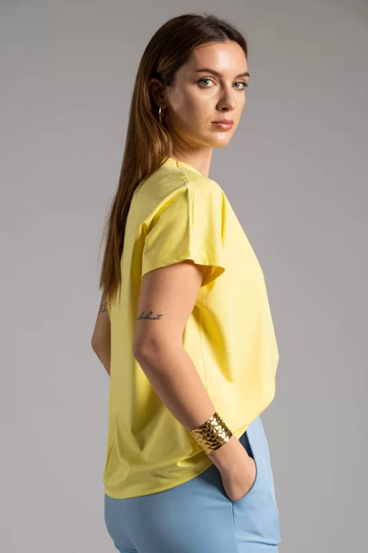 T-shirt Gold Buttons