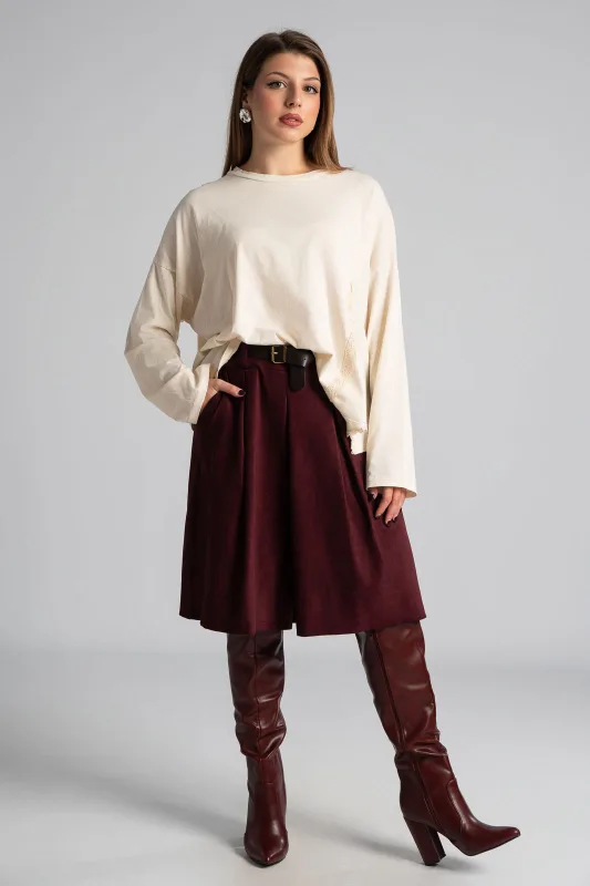 Βερμούδα Suede