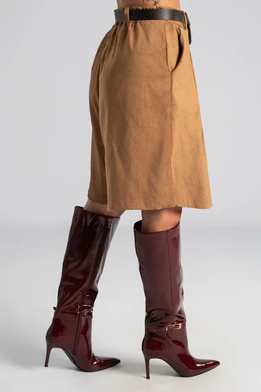 Βερμούδα Suede