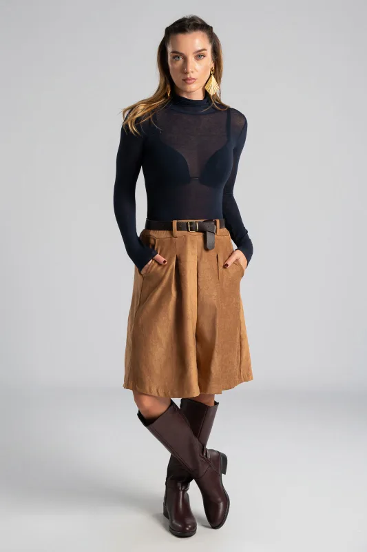 Βερμούδα Suede