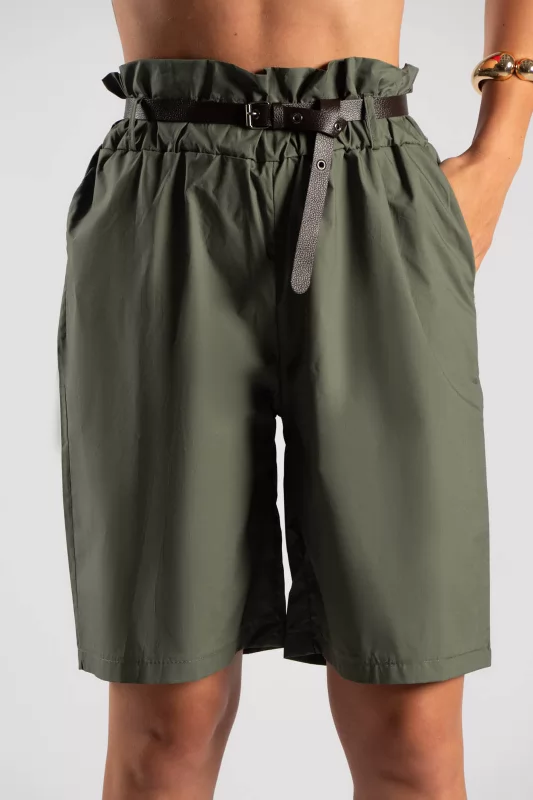 Tailored Shorts Ζώνη