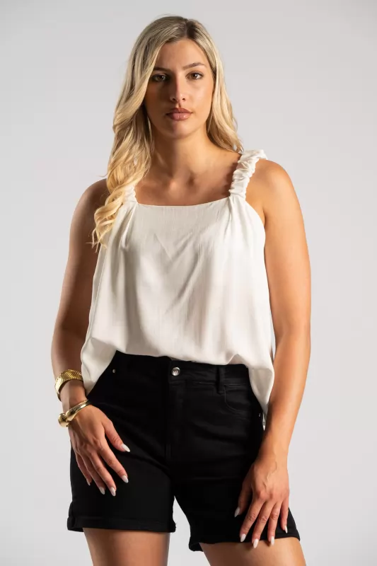 Top Sleeveless Elastic