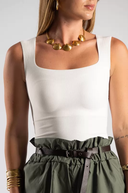 Top Sleeveless Rib