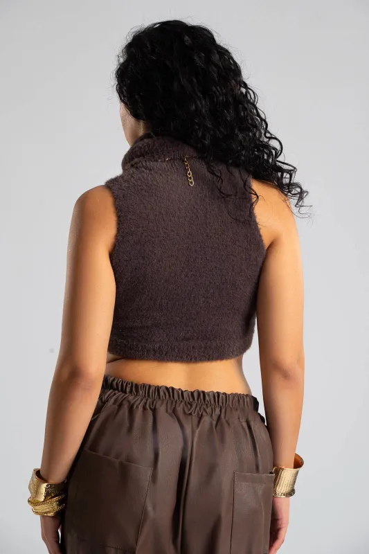 Top Crop Turtleneck