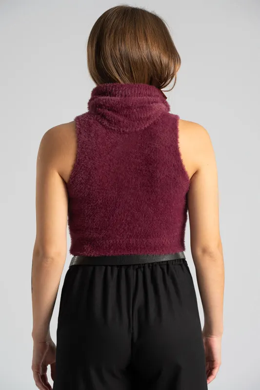 Top Crop Turtleneck