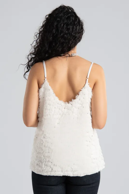 Top Fluffy Decorative Sequins