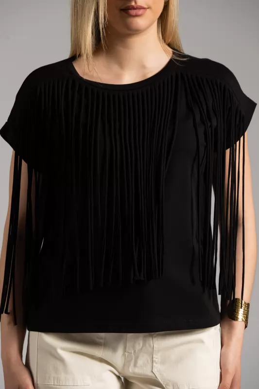 Top Fringes Solid Color
