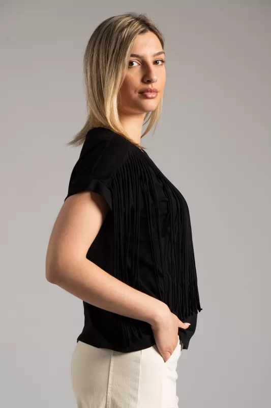Top Fringes Solid Color