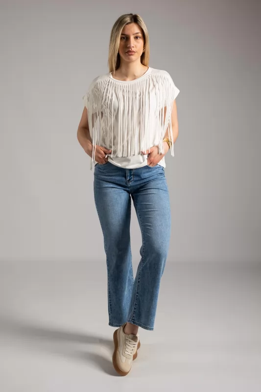 Top Fringes Solid Color