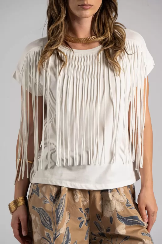 Top Fringes Solid Color