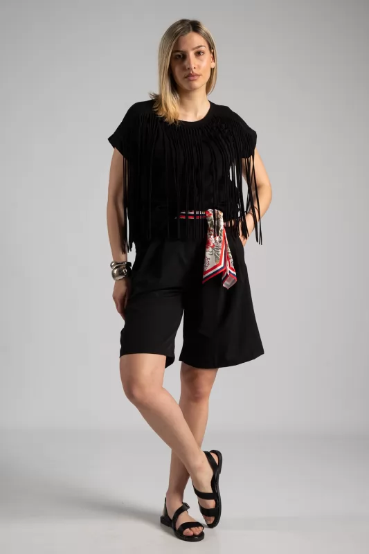 Top Fringes Solid Color