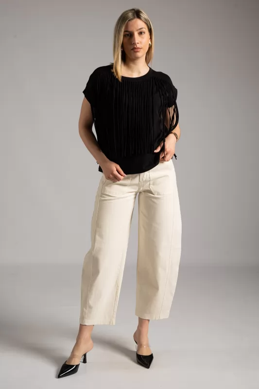 Top Fringes Solid Color