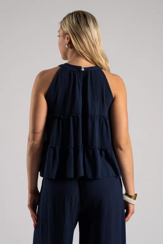 Top Lurex Βολάν