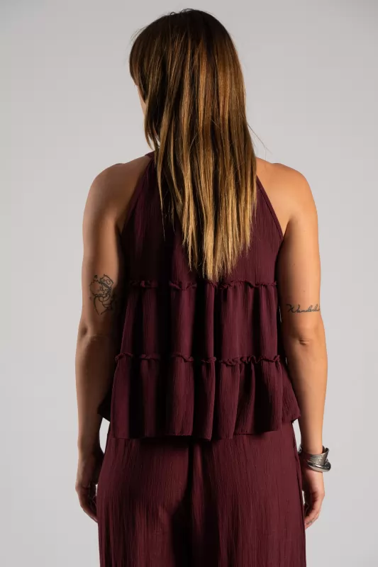 Top Lurex Βολάν