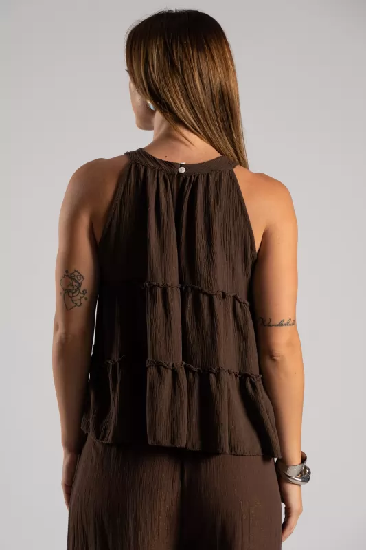 Top Lurex Βολάν