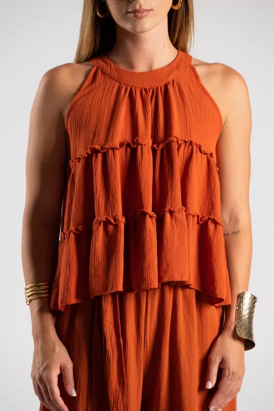 Top Lurex Βολάν