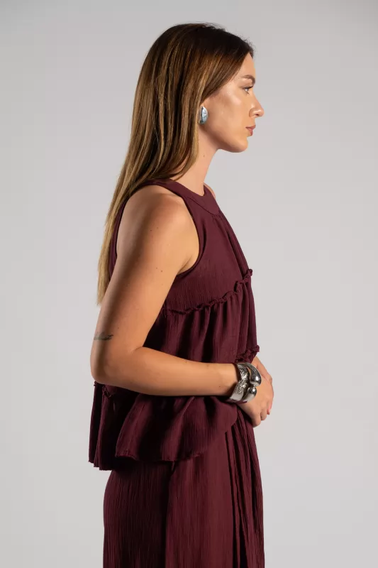 Top Lurex Βολάν