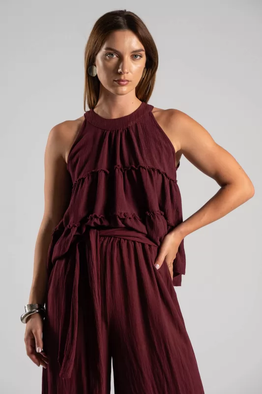 Top Lurex Βολάν