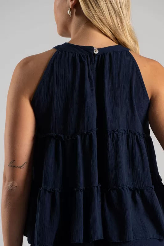 Top Lurex Βολάν