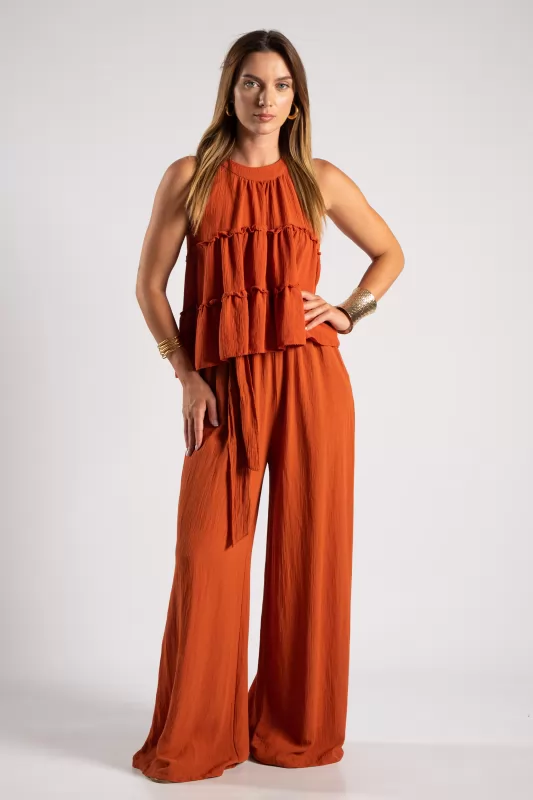 Top Lurex Βολάν