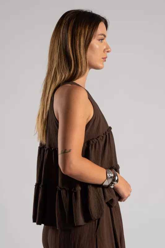 Top Lurex Βολάν