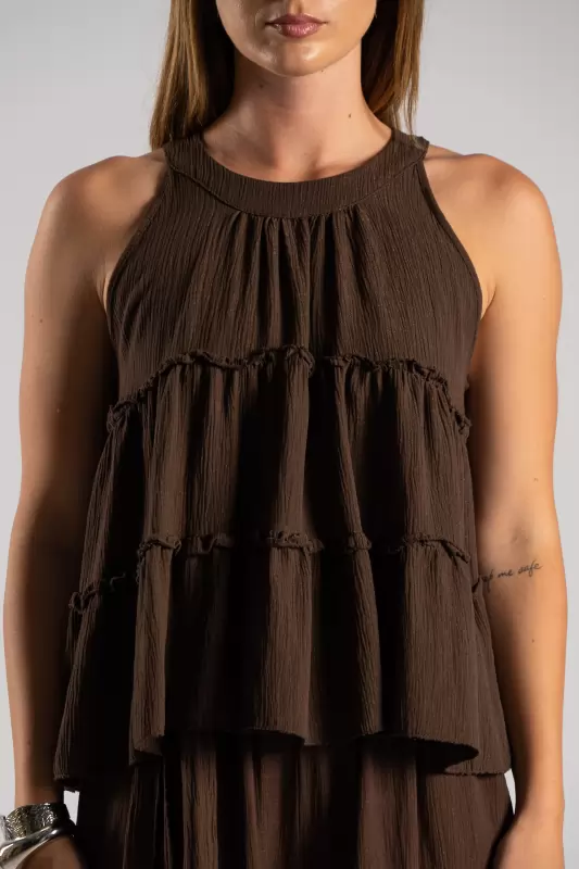 Top Lurex Βολάν