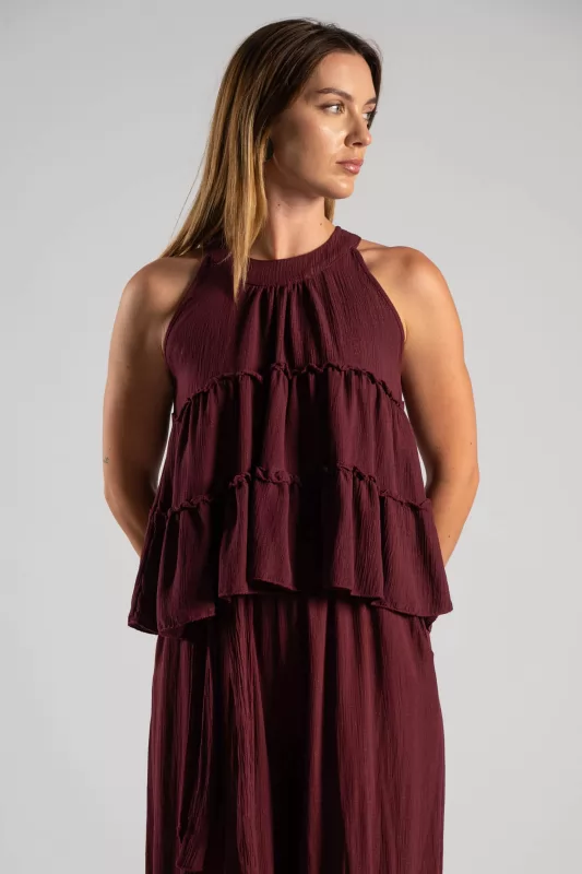 Top Lurex Βολάν