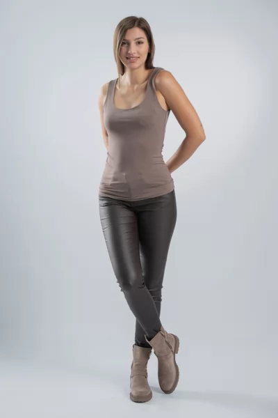 Top Μακό Basic Taupe
