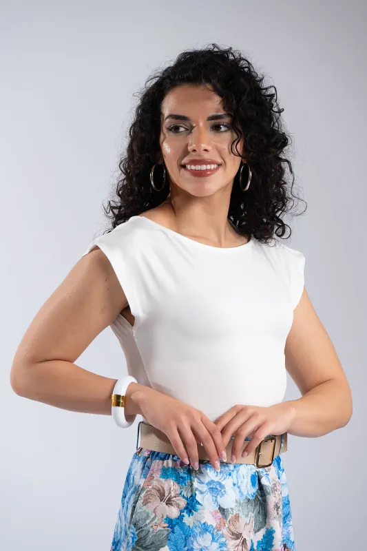 Top Sleeveless Blouse 