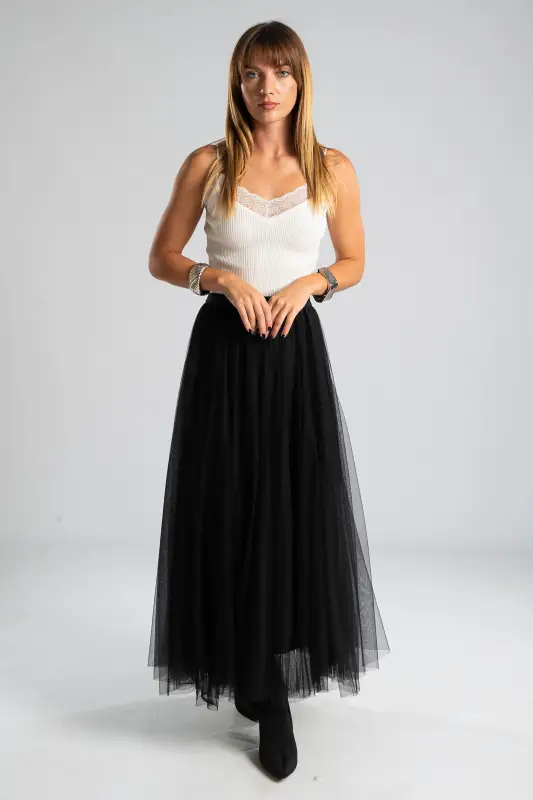 Top Strap Lace Rib