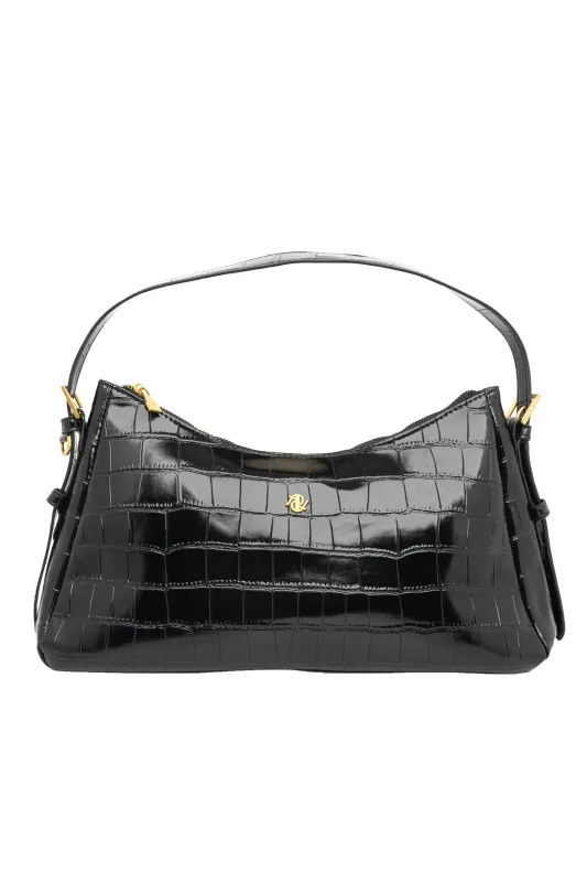 Τσάντα Baguette Croco