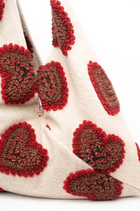 Τσάντα Boho Hearts