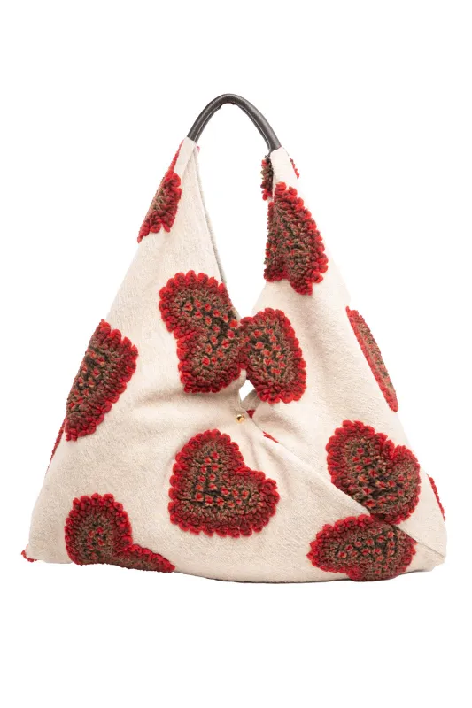 Τσάντα Boho Hearts