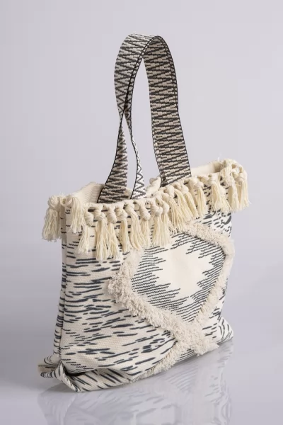 Bag Boho Waves Cream