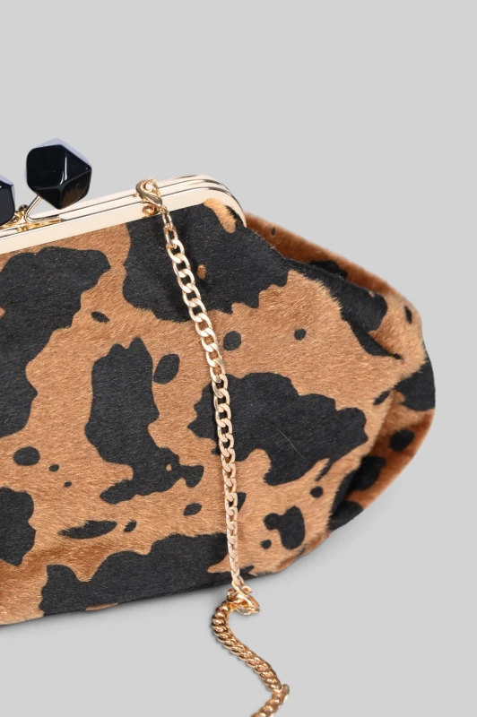 Τσάντα Clutch Cow