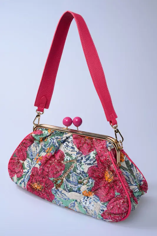 Tσάντα Clutch Magnolia Παγιέτες