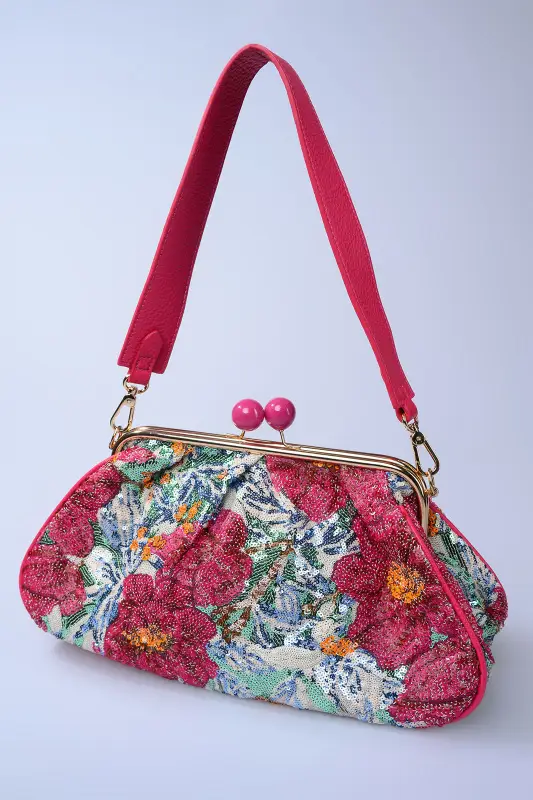 Tσάντα Clutch Magnolia Παγιέτες