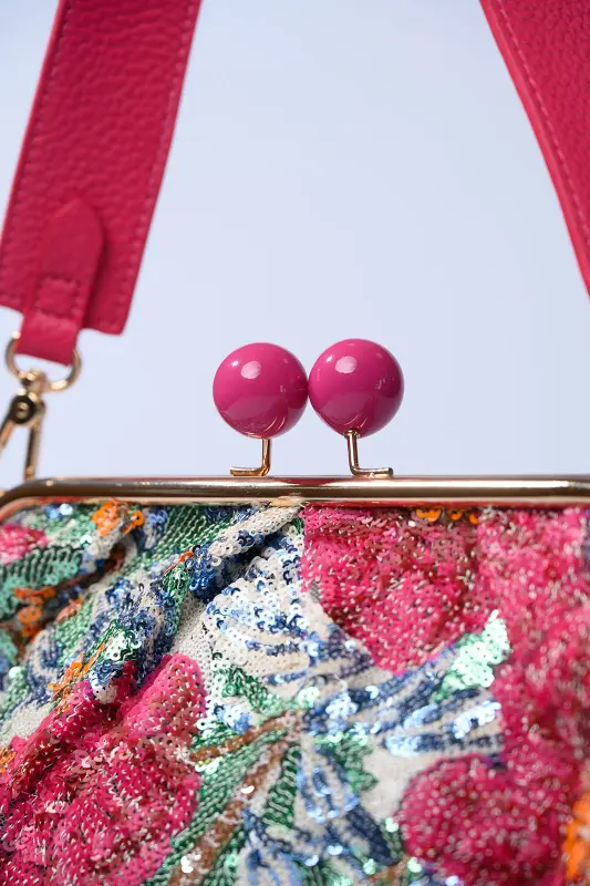 Tσάντα Clutch Magnolia Παγιέτες