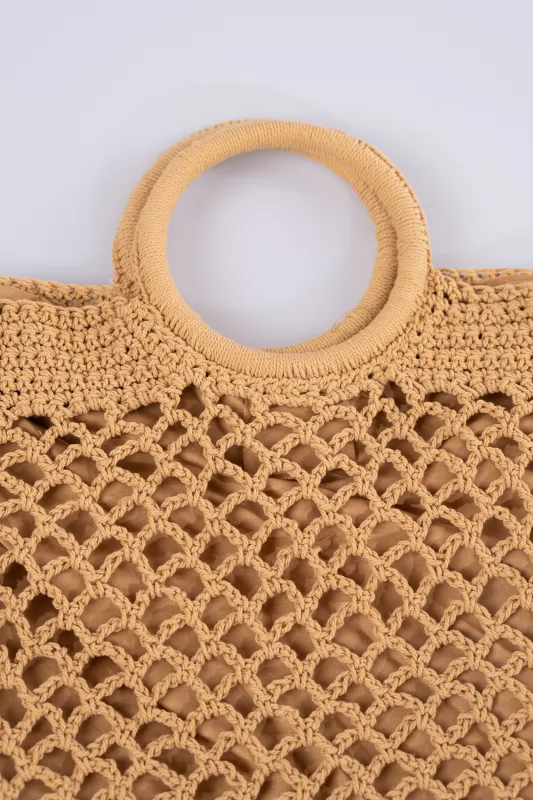Τσάντα Crochet Καραμέλα