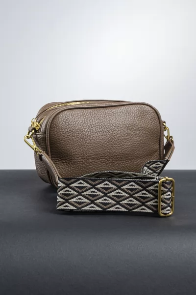 Τσάντα Crossbody Μικρή Μόκα