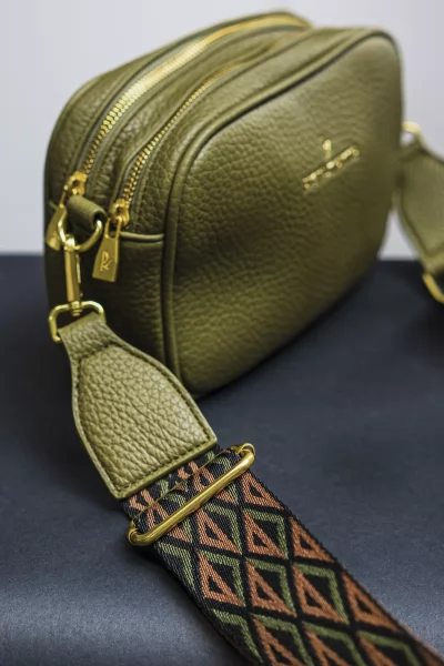 Τσάντα Crossbody Μικρή Χακί